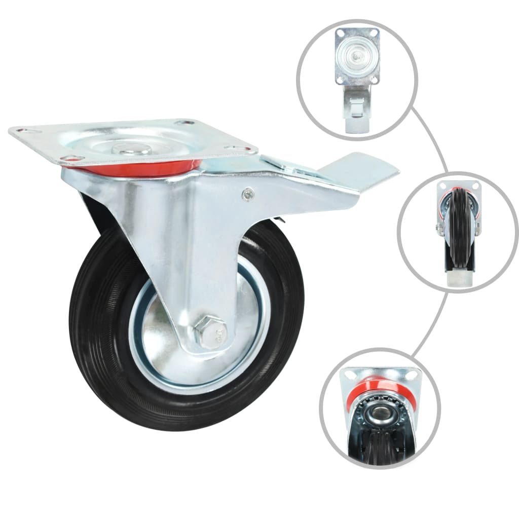 Okretni kotačići 16 kom 160 mm