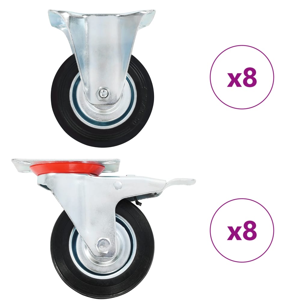 Kotačići 16 kom 100 mm