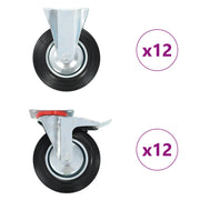 Kotačići 24 kom 200 mm