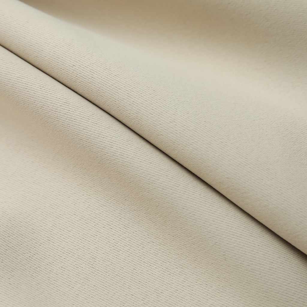 Zavjese za zamračivanje s kukama 2 kom bež 140 x 225 cm
