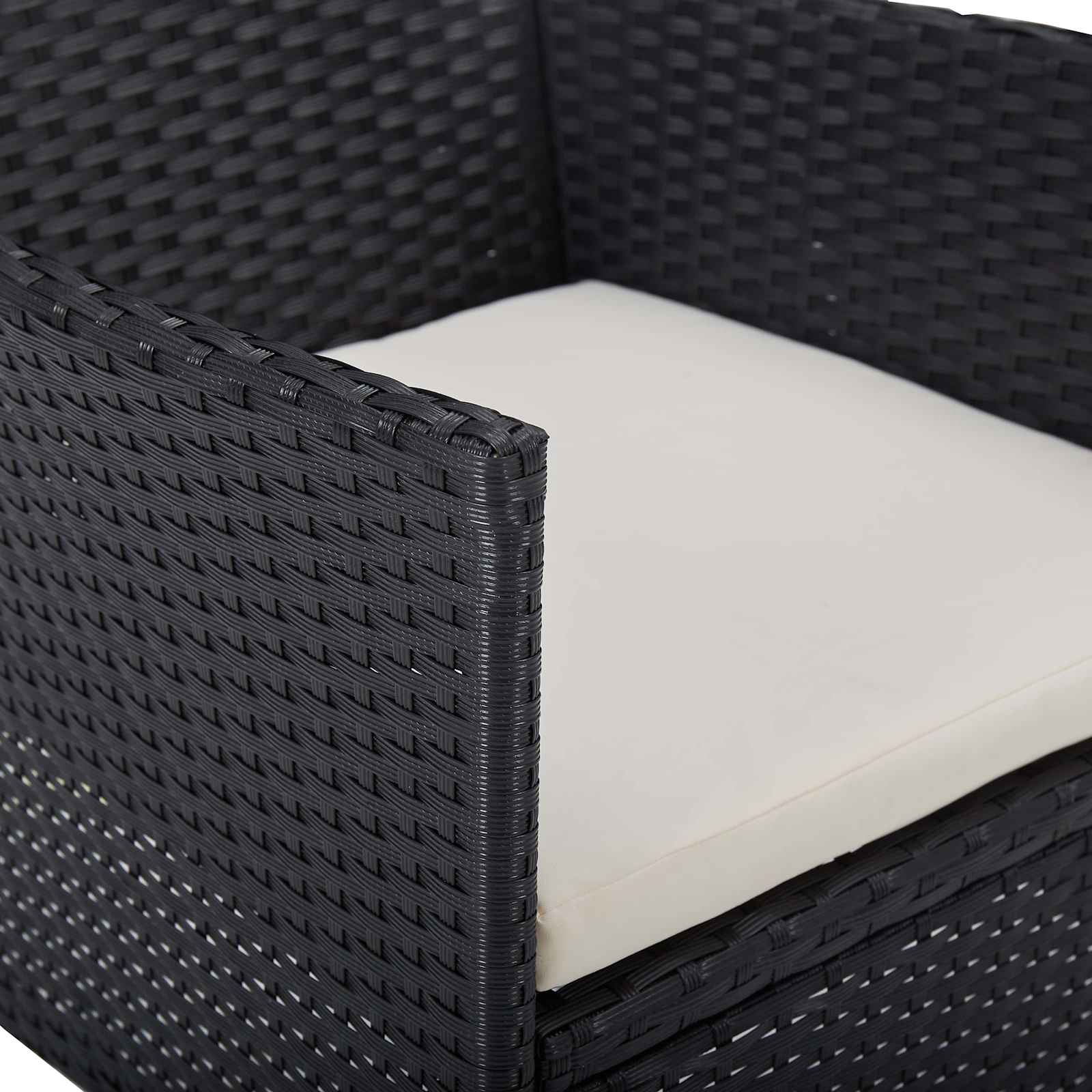 Set namještaja 5 pcs Crna