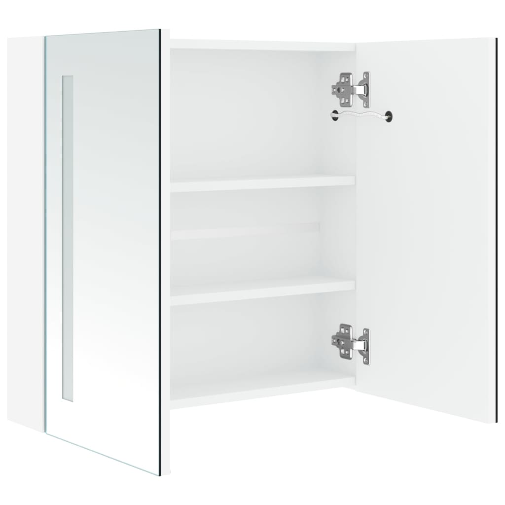 LED kupaonski ormarić s ogledalom 60 x 14 x 62 cm