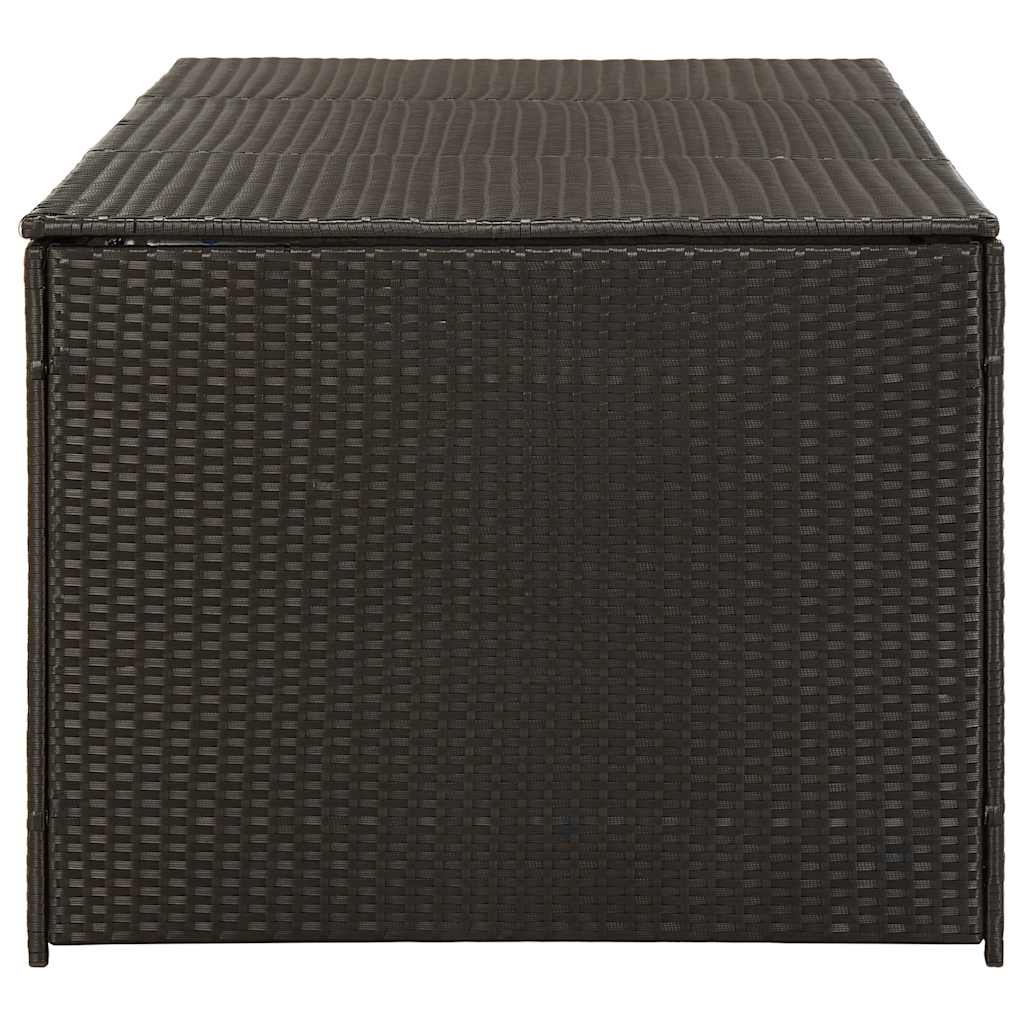 Vrtna kutija za pohranu od poliratana 180 x 90 x 70 cm smeđa