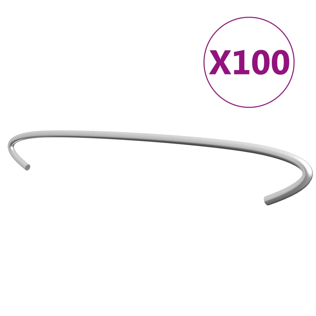 Gabionske kuke 100 kom od pocinčanog čelika 50 cm