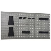 Zidne ploče za alat 3 kom 40 x 58 cm čelične