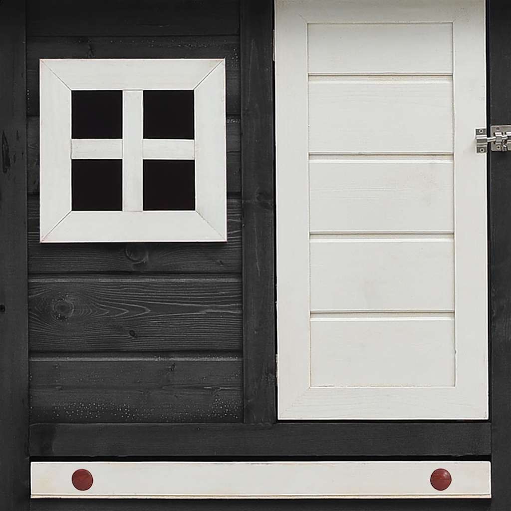 Kavez za kokoši sivi 170x81x110 cm masivna borovina i jelovina