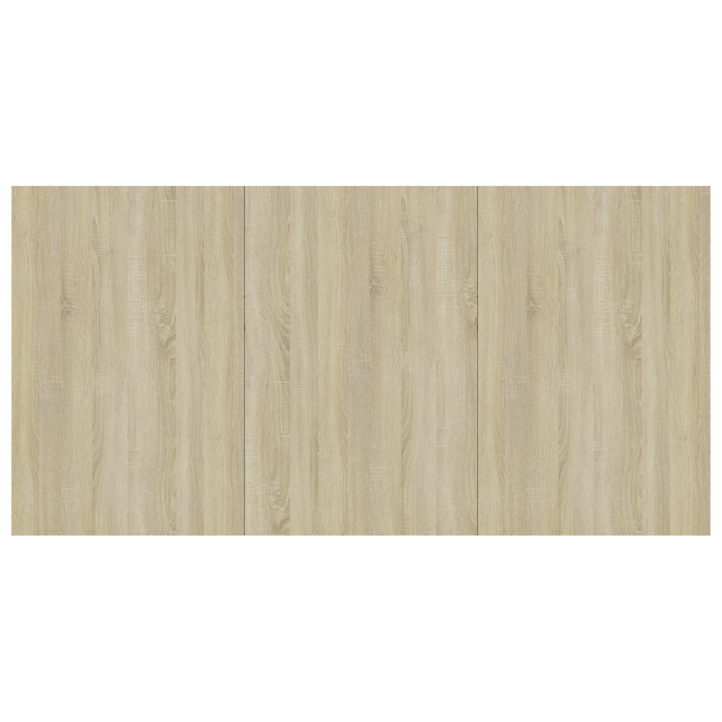 Blagovaonski stol boja hrasta 180x90x76 cm konstruirano drvo