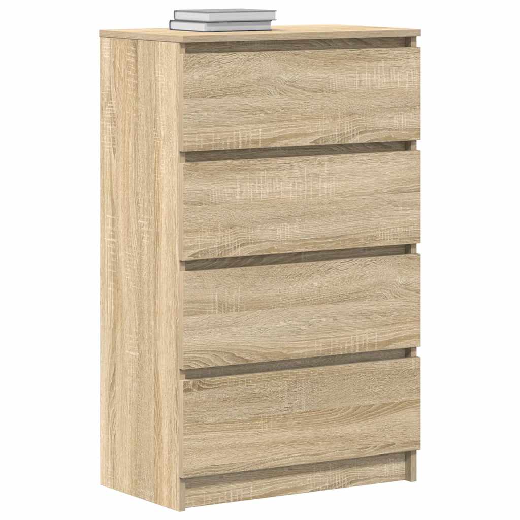 Komoda boja hrasta sonome 60 x 35 x 98,5 cm konstruirano drvo