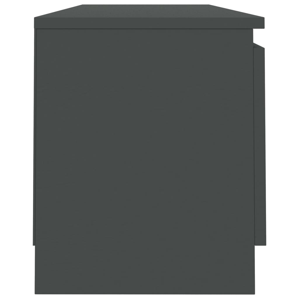 TV ormarić sivi 120 x 30 x 35,5 cm od konstruiranog drva