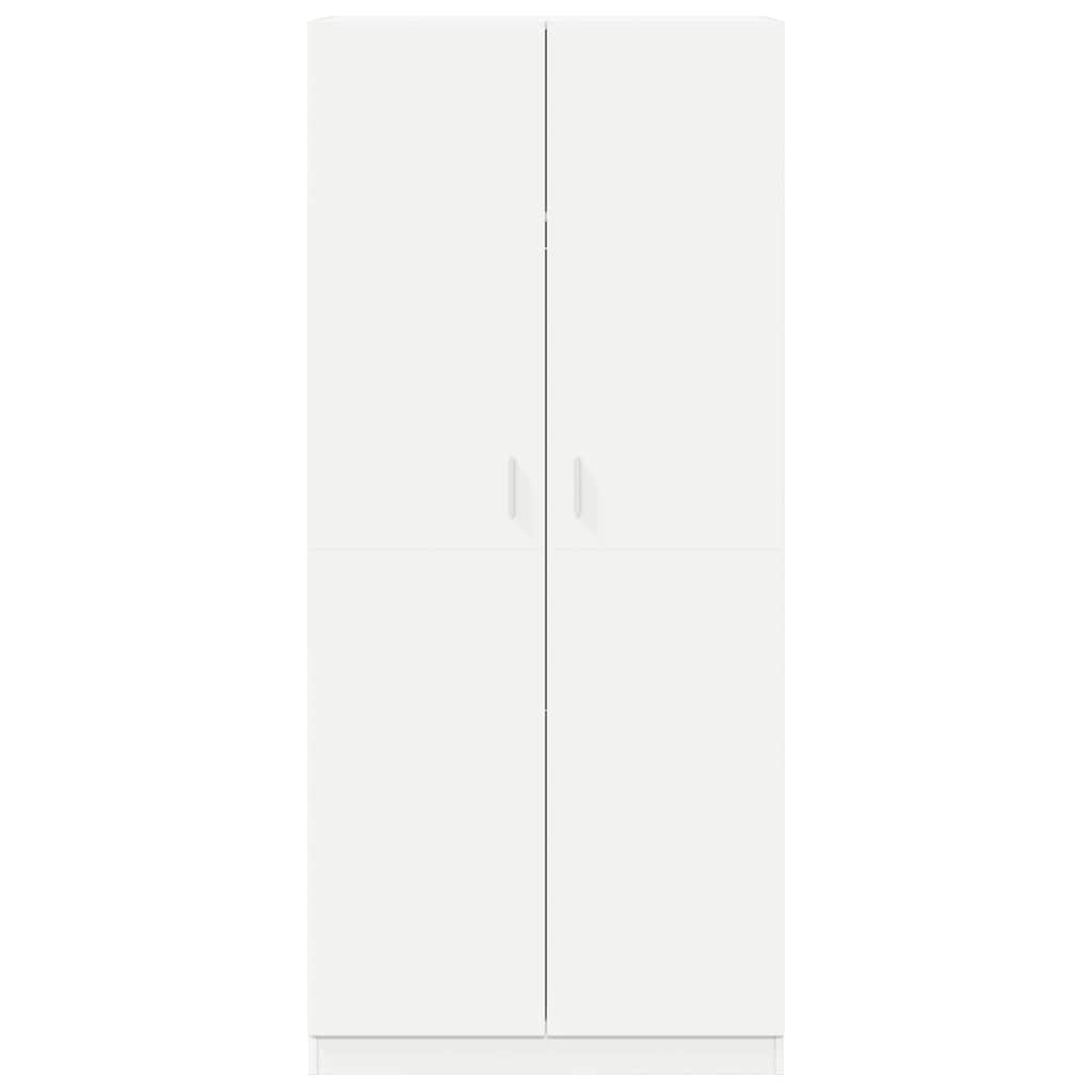 Ormar bijeli 90 x 52 x 200 cm od konstruiranog drva