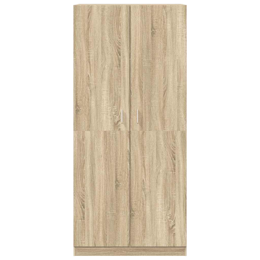 Ormar boja hrasta sonome 90 x 52 x 200 cm od konstruiranog drva