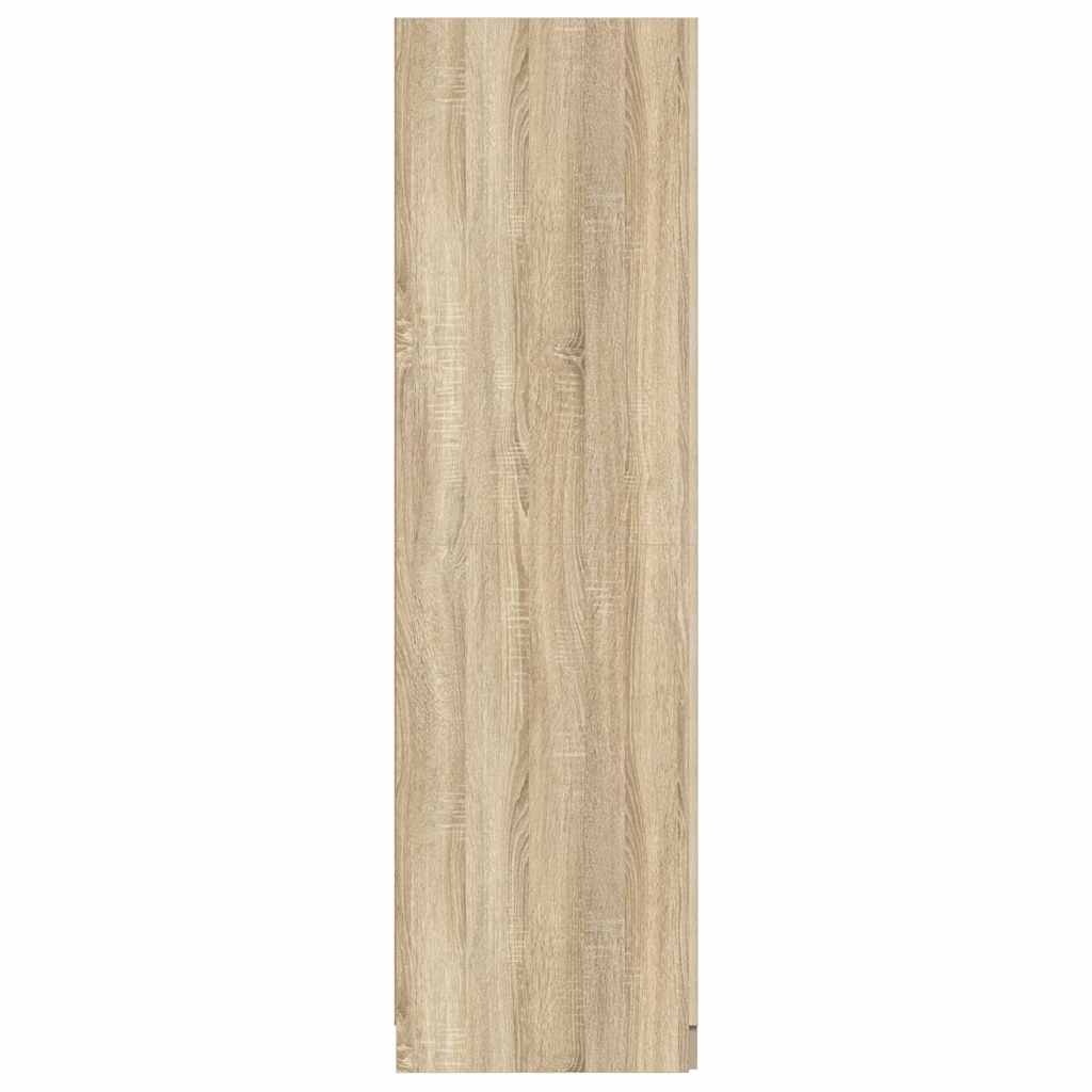 Ormar boja hrasta sonome 80 x 52 x 180 cm od konstruiranog drva