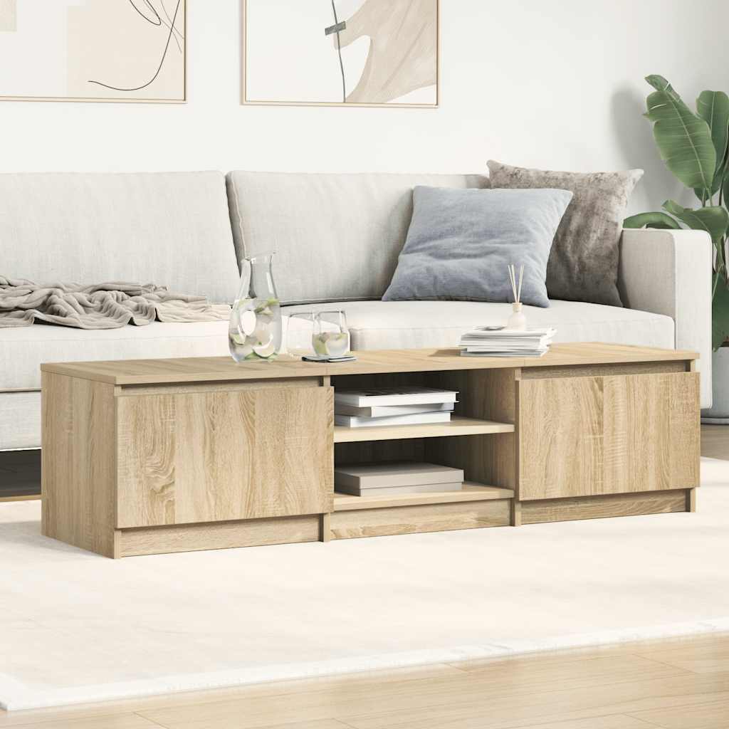 TV ormarić boja hrasta sonome 140x40x35,5 cm konstruirano drvo