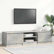 TV ormarić boja betona 140 x 40 x 35,5 cm konstruirano drvo