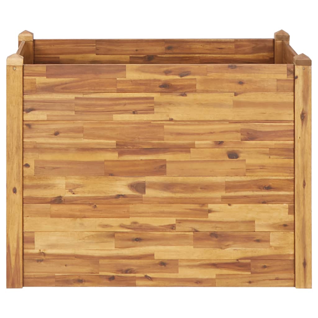 Vrtna gredica od masivnog bagremovog drva 110 x 60 x 84 cm