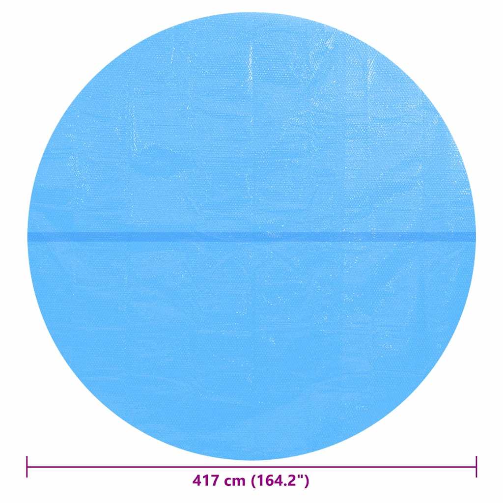 Pokrivač za bazen plavi 417 cm PE