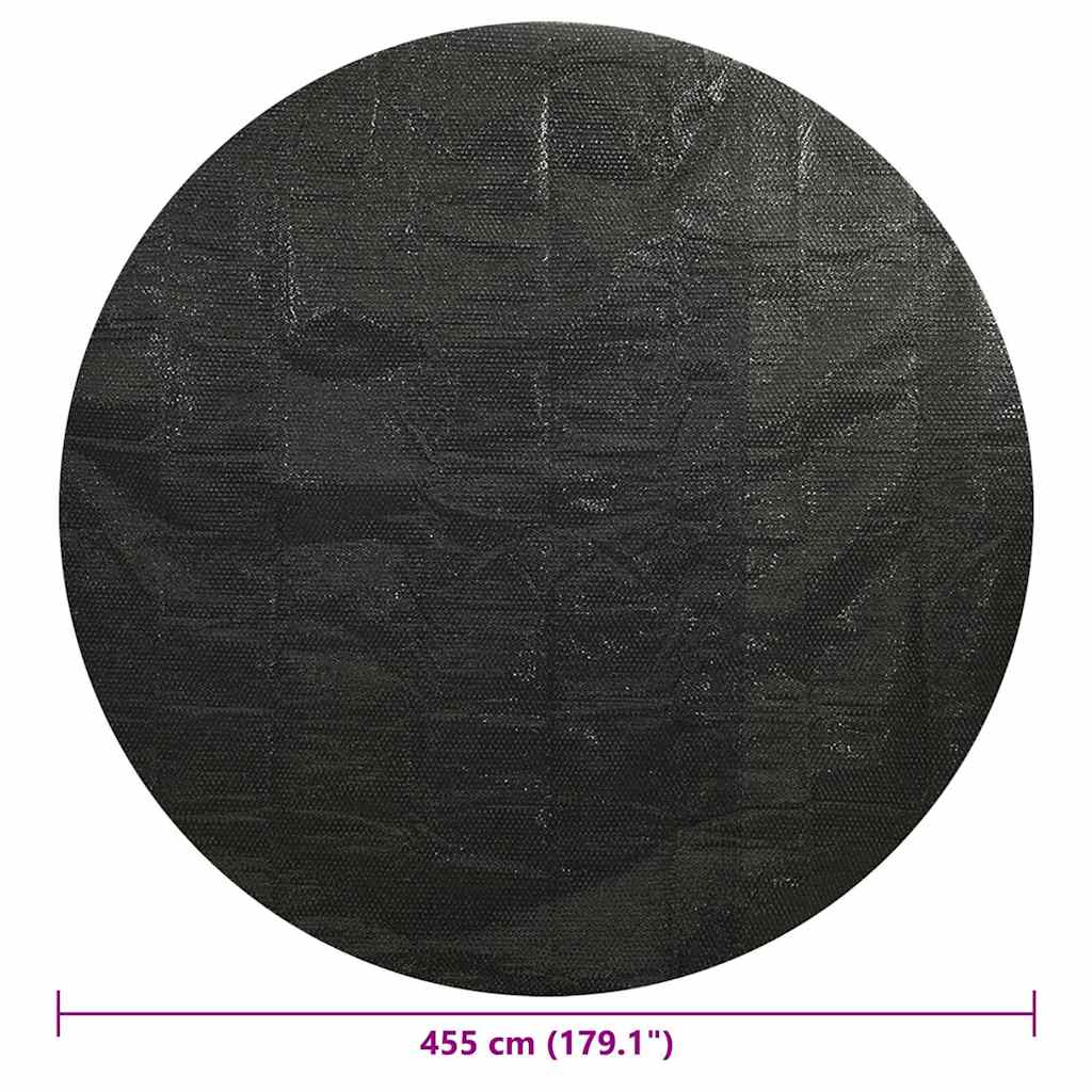 Pokrivač za bazen crni 455 cm PE