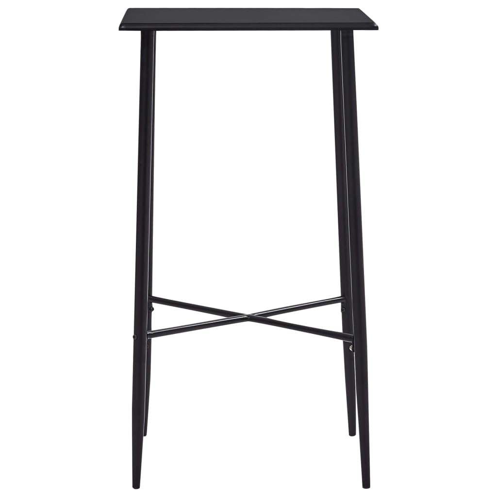 Barski stol crni 60 x 60 x 111 cm MDF