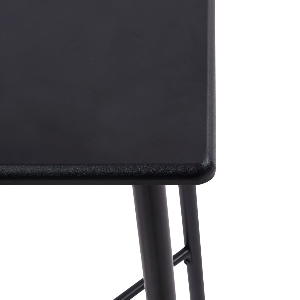 Barski stol crni 60 x 60 x 111 cm MDF