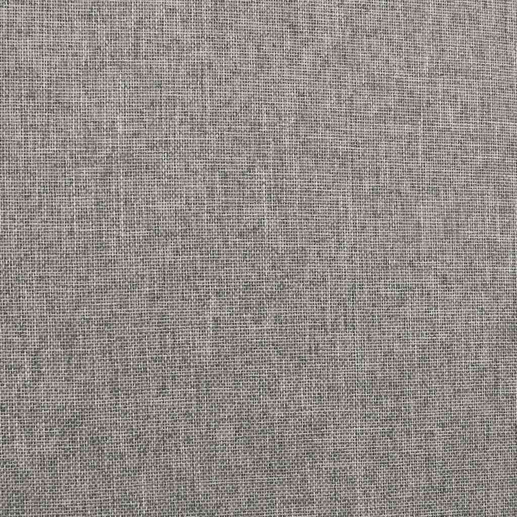 Hidraulični okvir za krevet od tkanine svjetlosivi 90 x 200 cm