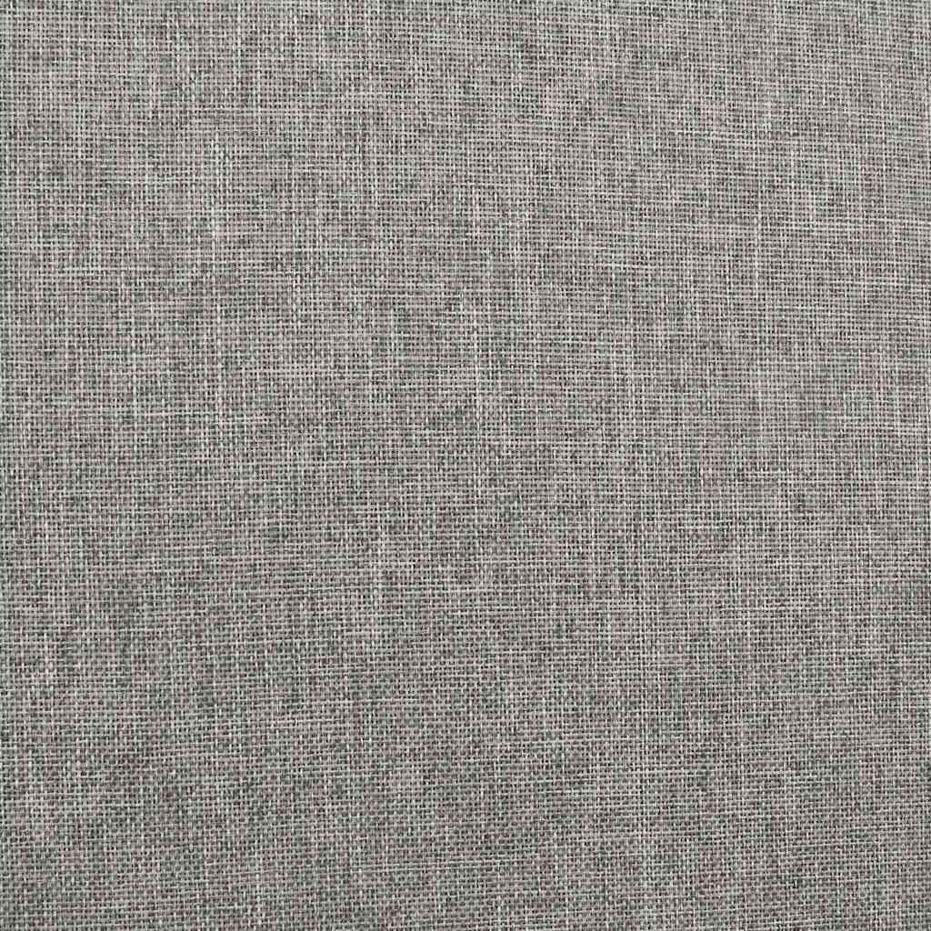 Hidraulični okvir za krevet od tkanine LED svjetlosivi90x200 cm