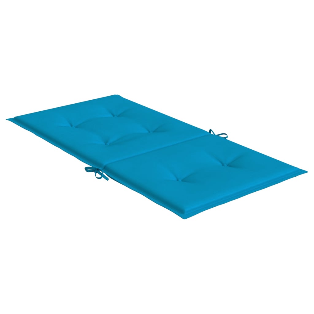 Jastuci za vrtne stolice 4 kom plavi 100 x 50 x 3 cm od tkanine