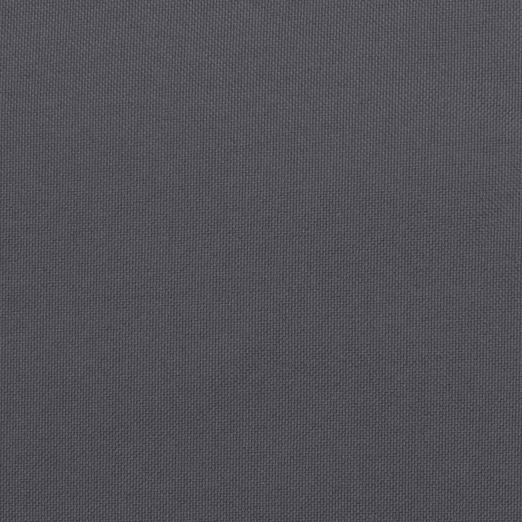 Jastuci za vrtne stolice 4 kom antracit 40x40x4 cm od tkanine