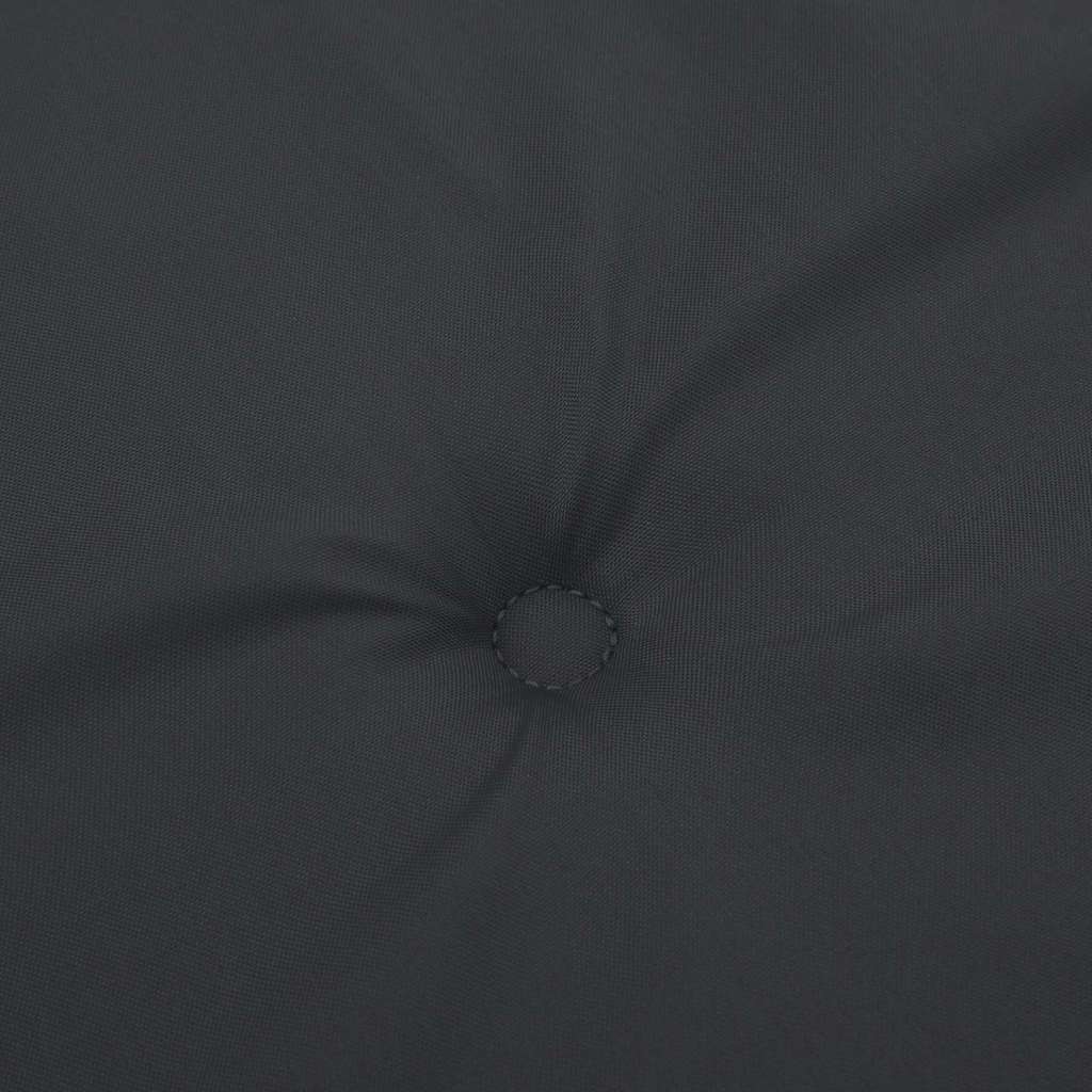 Jastuk za vrtnu klupu crni 100x50x4 cm od tkanine Oxford