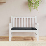 Jastuk za vrtnu klupu crni 120x50x4 cm od tkanine Oxford