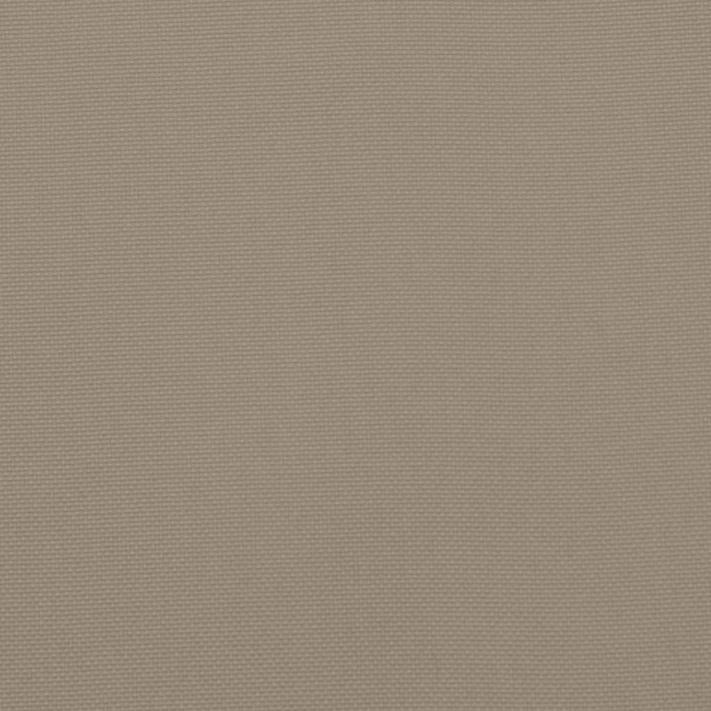 Jastuk za vrtnu klupu smeđesivi 180x50x4 cm tkanina Oxford