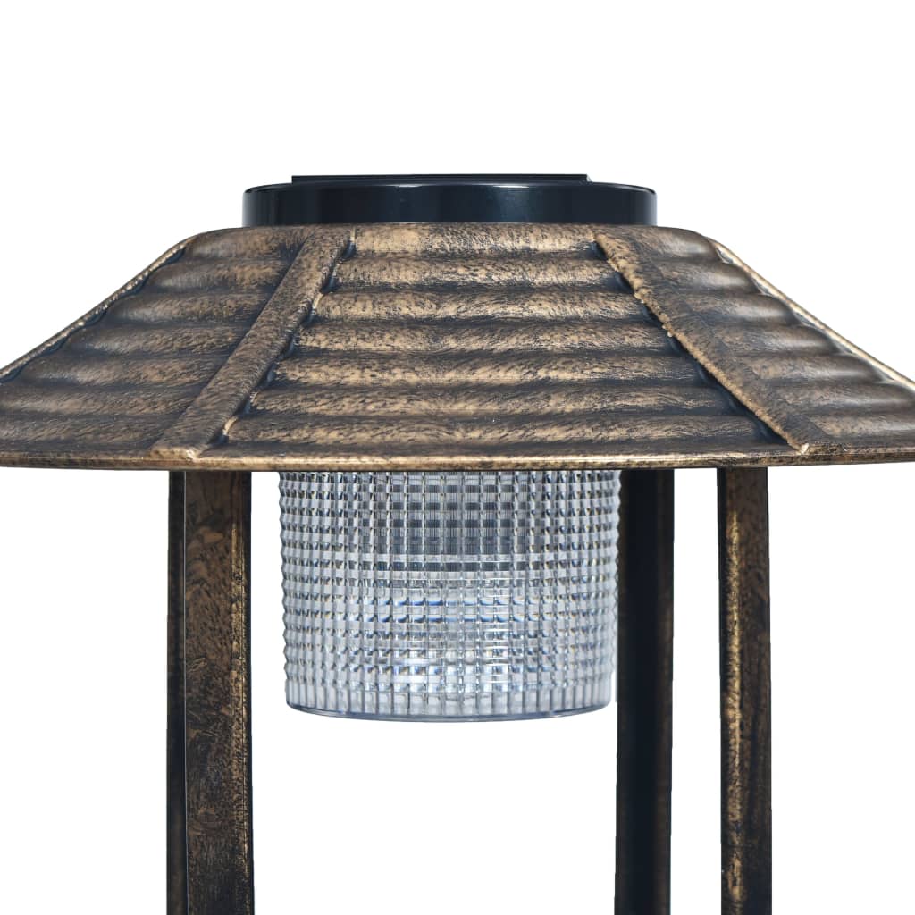 Ukrasna ptičja kupka sa solarnim LED svjetlima plastična