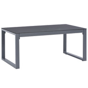 Stolić za kavu 90 x 50 x 40 cm aluminijski