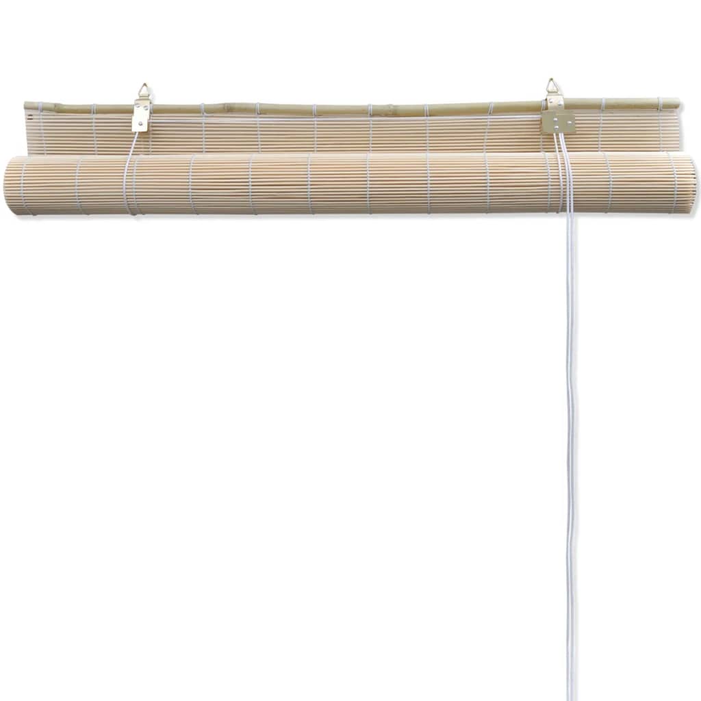 Rolete od prirodnog bambusa 2 kom 120 x 160 cm