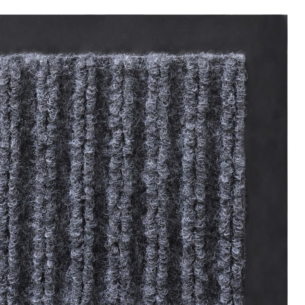 PVC otirači 2 kom sivi 90 x 60 cm