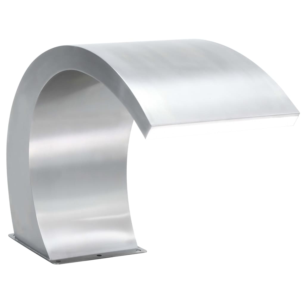 Fontana za bazen s LED svjetlima nehrđajući čelik 30x60x45 cm