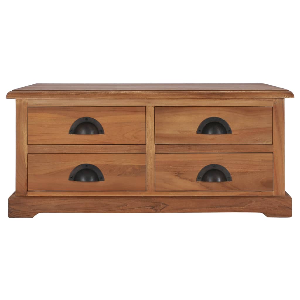 Stolić za kavu 68 x 68 x 30 cm od masivne tikovine
