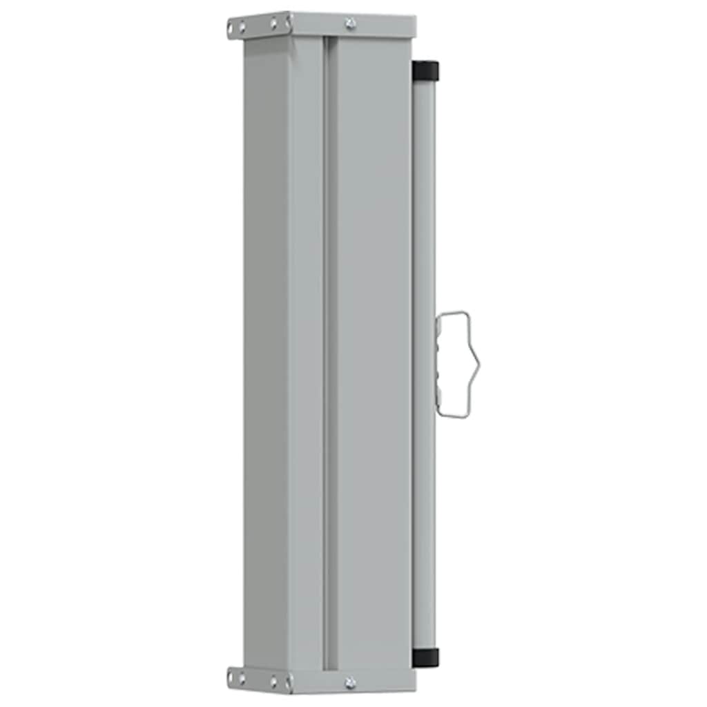 Uvlačiva bočna tenda za terasu 60 x 300 cm crvena