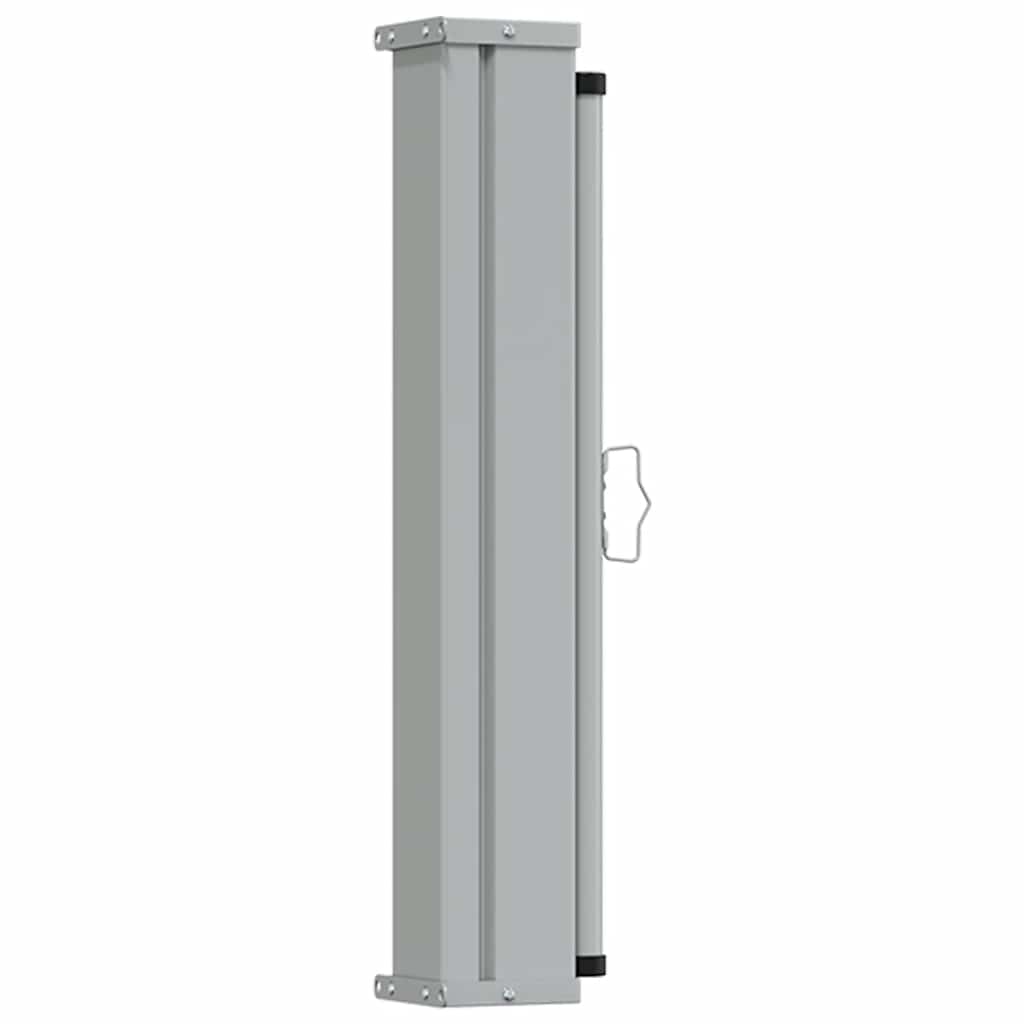 Uvlačiva bočna tenda za terasu 80 x 300 cm siva
