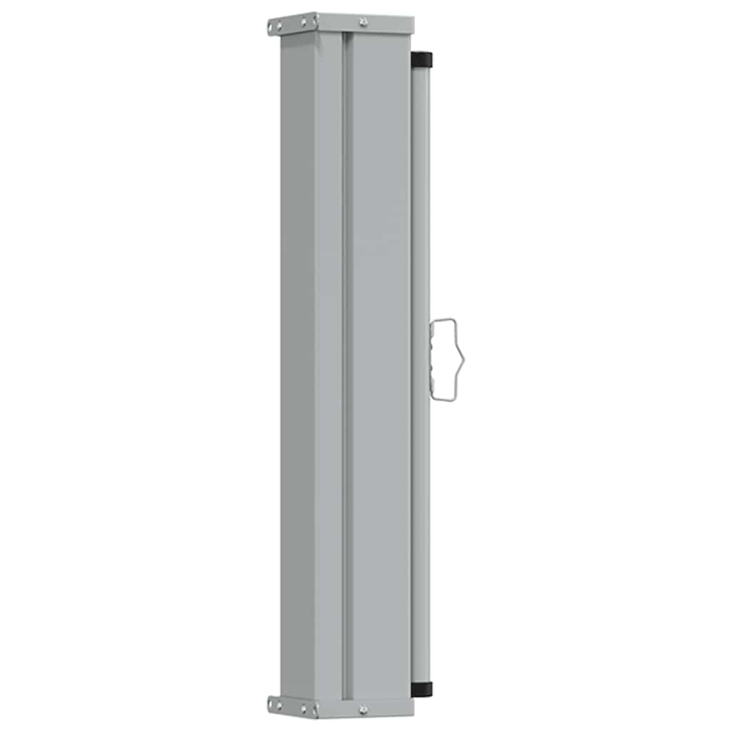 Uvlačiva bočna tenda za terasu 80 x 300 cm crvena