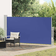 Uvlačiva bočna tenda za terasu 170 x 300 cm plava