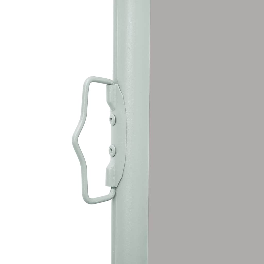Uvlačiva bočna tenda za terasu 140 x 500 cm siva
