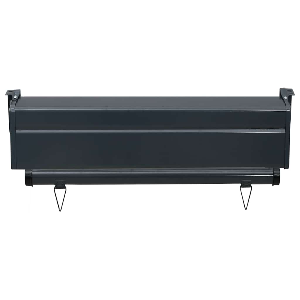 Balkonska bočna tenda 65 x 250 cm siva