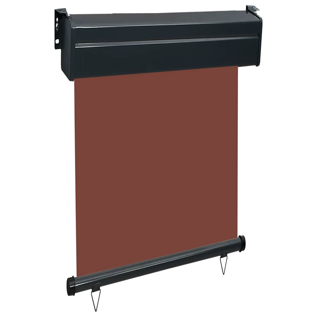Balkonska bočna tenda 65 x 250 cm smeđa