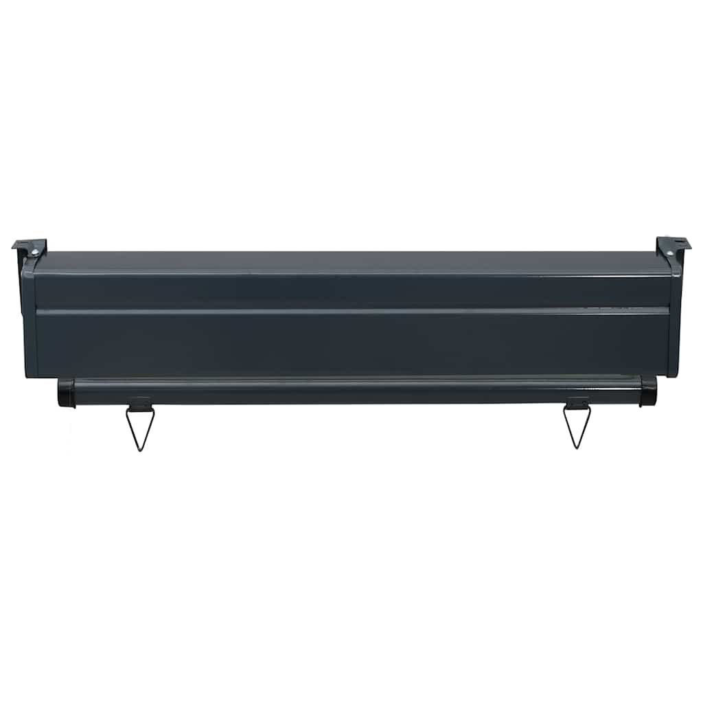 Balkonska bočna tenda 85 x 250 cm crna