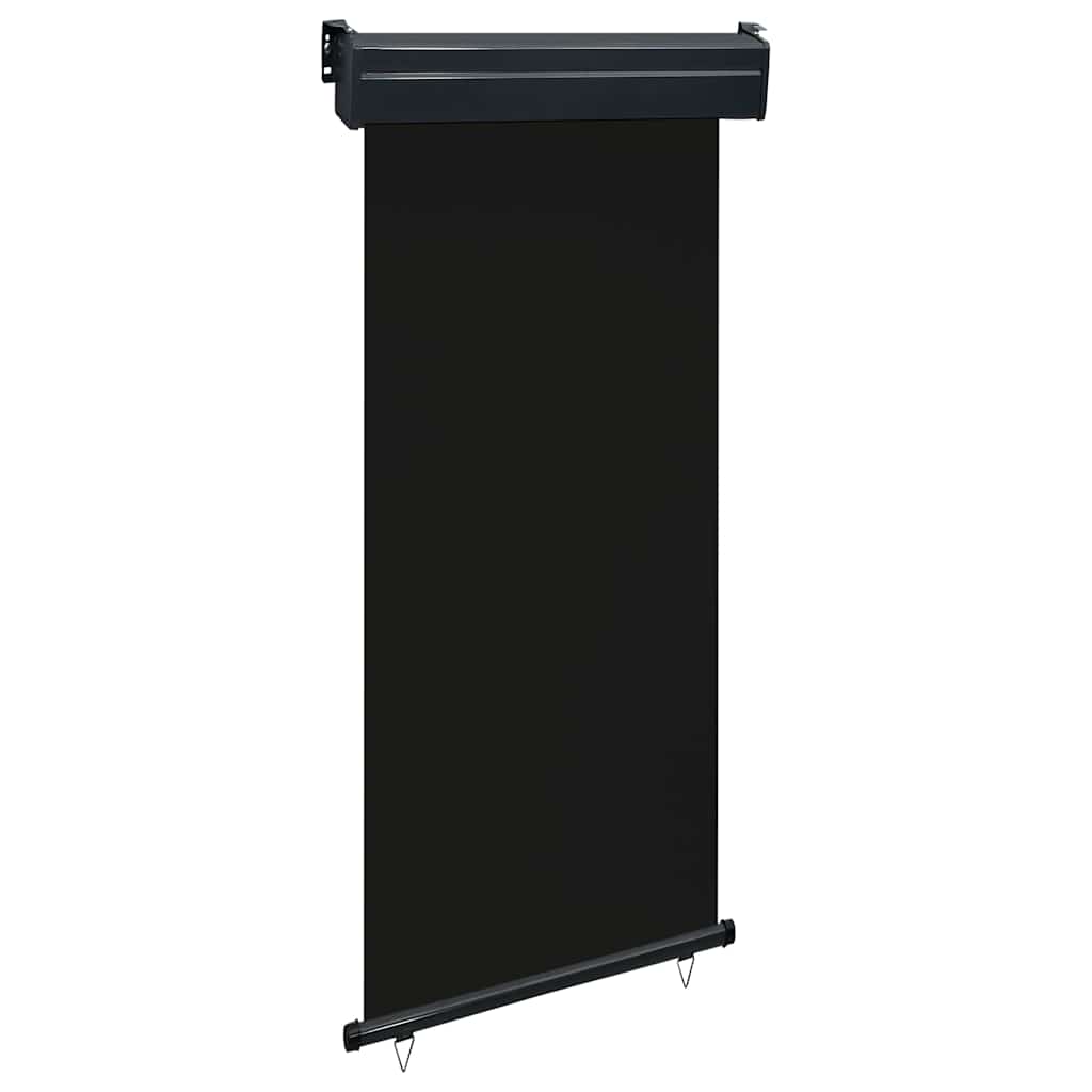 Balkonska bočna tenda 105 x 250 cm crna