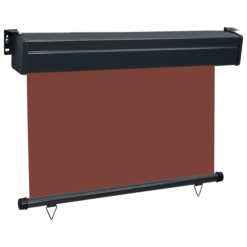 Balkonska bočna tenda 105 x 250 cm smeđa