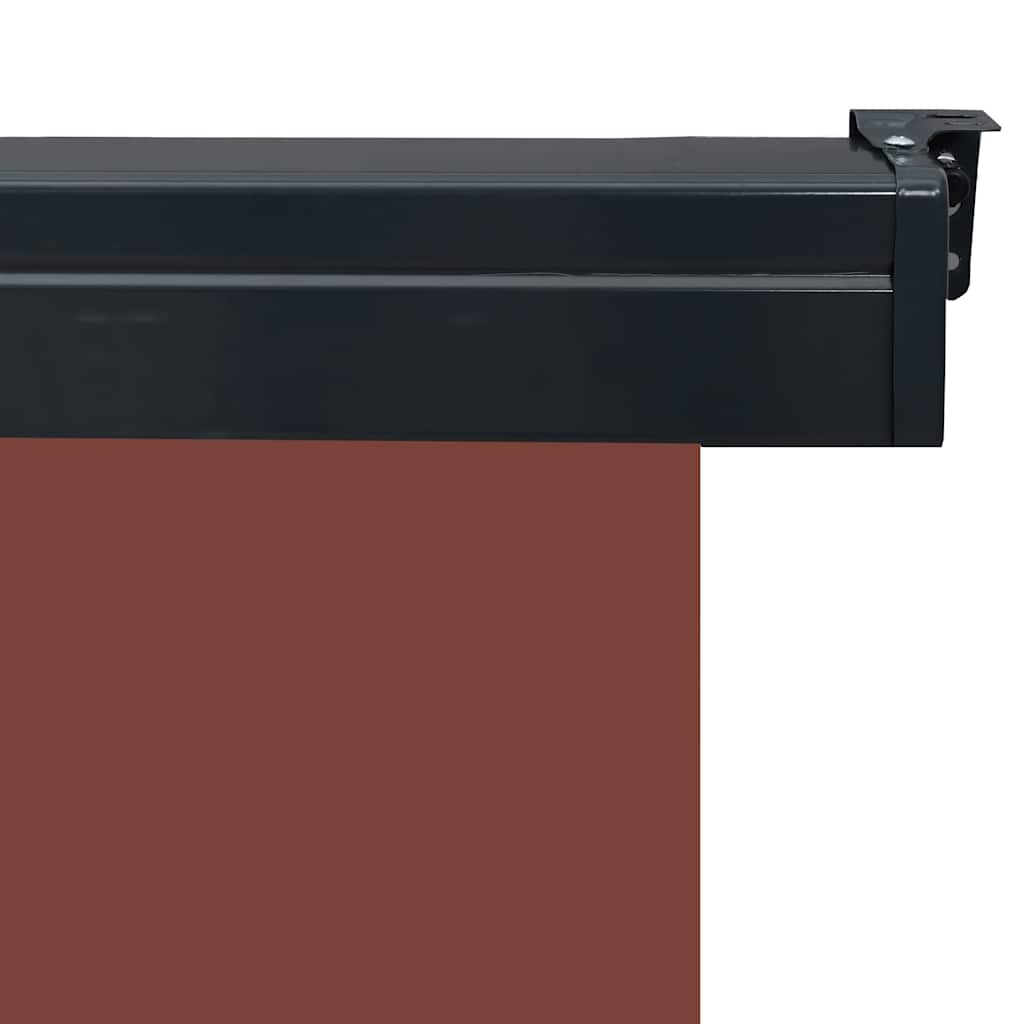 Balkonska bočna tenda 105 x 250 cm smeđa