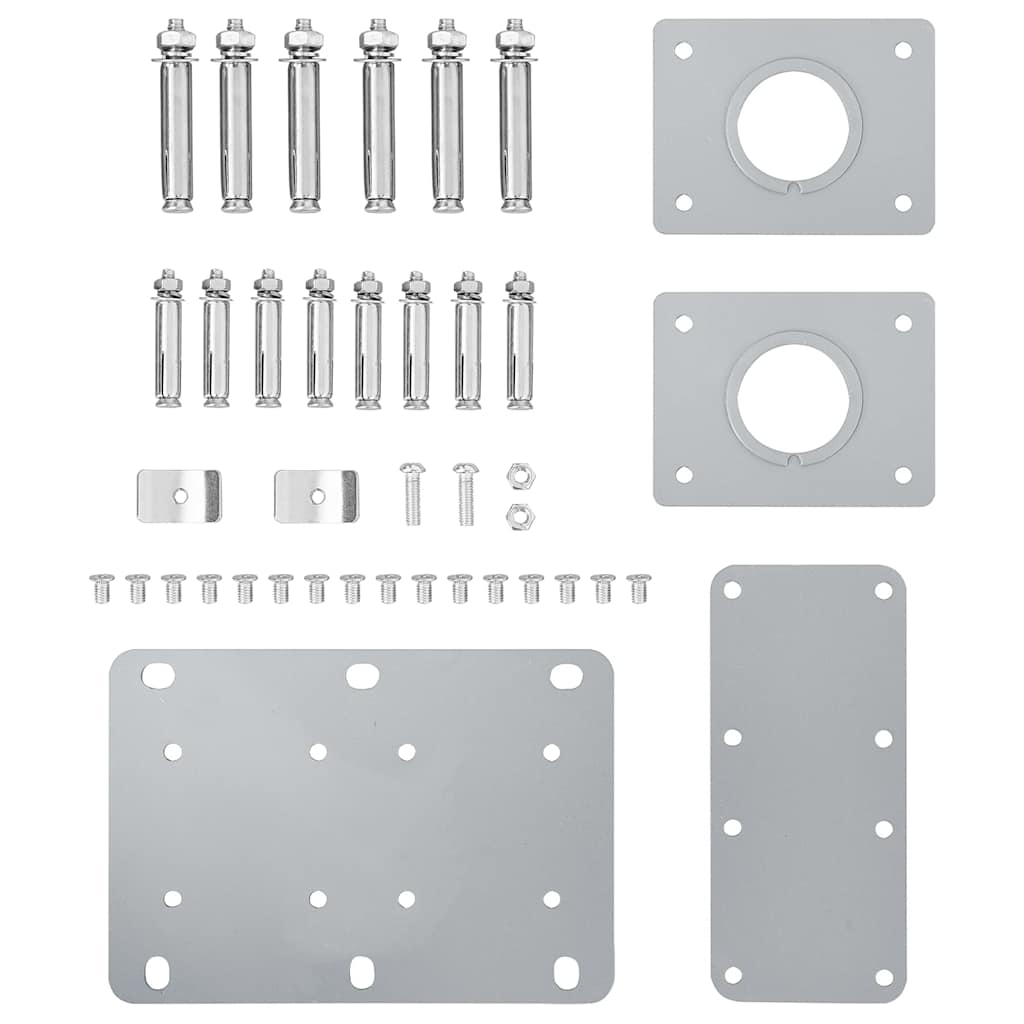 Uvlačiva bočna tenda 100 x 600 cm antracit
