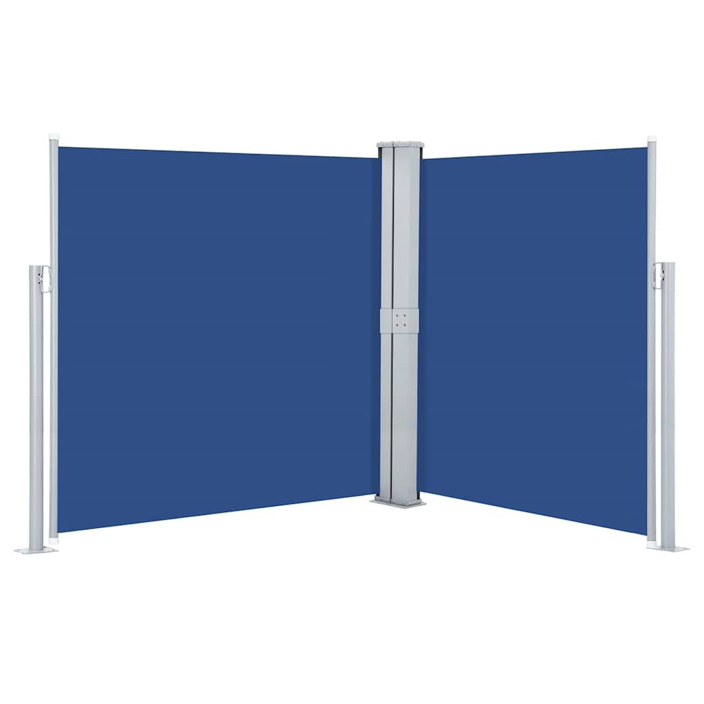 Uvlačiva bočna tenda 160 x 600 cm plava