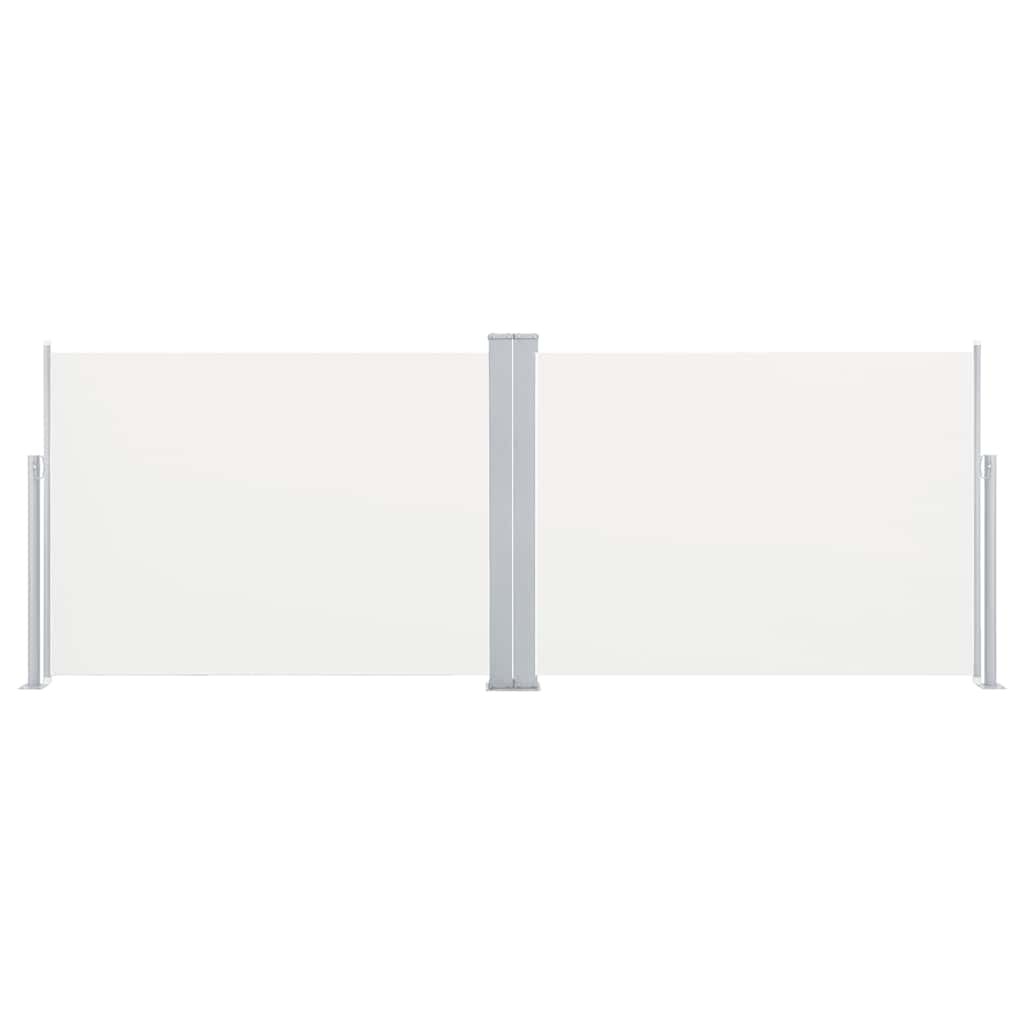 Uvlačiva bočna tenda 100 x 1000 cm krem